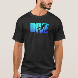 Geweldige duik Belize haai scuba duiker rif vrijdu T-shirt