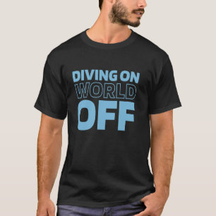 Geweldige duiker snorkelen duiken Scuba - Duiken o T-shirt