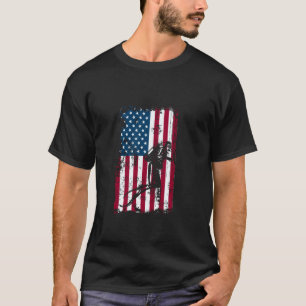Geweldige duiker VS vlag Scubadiving T-shirt