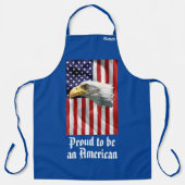 Geweldige Eagle, de Amerikaanse vlag, patriottisch Schort (Voorkant)