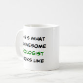 geweldige ecoloog koffiemok (Voorkant links)
