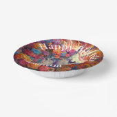 Geweldige eenhoorn Happy Birthday Papieren Kommen (Gebogen)