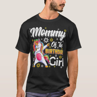 geweldige eenhoornverjaardag mammie Familie Matc T-shirt