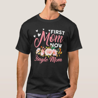 Geweldige eerste mam nu één enkele mam familie die t-shirt