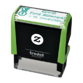 "Geweldige eerste poging!" Educator Rubber Stamp Zelfinktende Stempel (Product)