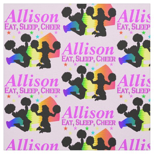 GEWELDIGE EET, SLAAP, JUICH GEPERSONALISEERDE STOF (Swatch)