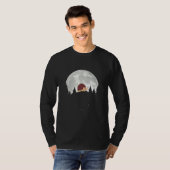 Geweldige egel bij volledig bewegend ontwerp t-shirt (Voorkant volledig)
