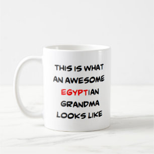 geweldige egyptische mok voor oma - koffie
