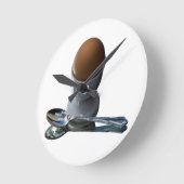 Geweldige eieren ronde klok (Hoek)