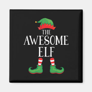 Geweldige Elf Matching Group Xmas Funny Family Chr Magneet