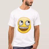 geweldige emoji / het huilen lachend gezicht t-shirt (Voorkant)