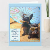 Geweldige en bombdiggity kaart (Voorkant)