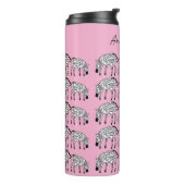 Geweldige en gelukkige Keniaanse Zenbras Thermosbeker (Gedraaid links)