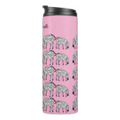 Geweldige en gelukkige Keniaanse Zenbras Thermosbeker (Geroteerd rechts)