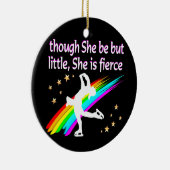 GEWELDIGE EN GETALENTEERDE KUNSTSCHAATSER KERAMISCH ORNAMENT (Rechts)