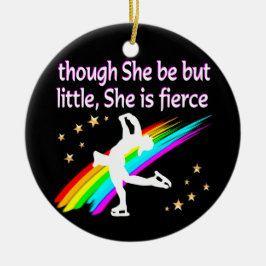 GEWELDIGE EN GETALENTEERDE KUNSTSCHAATSER KERAMISCH ORNAMENT