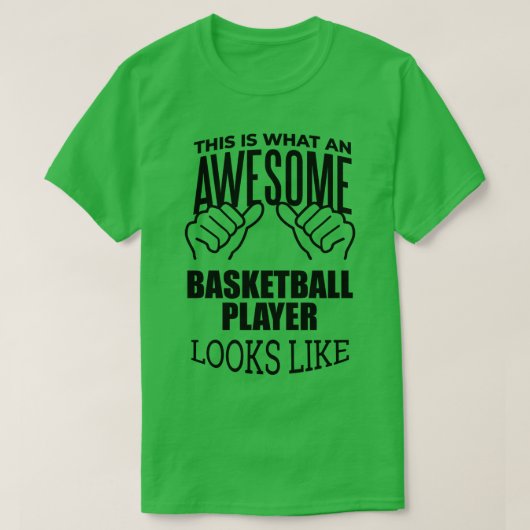 Geweldige en grappig is dit een Geweldige Basketba T-shirt (Design voorkant)