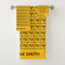 Geweldige en leuke Moonlight Dance Handdoek