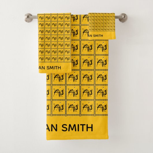 Geweldige en leuke Moonlight Dance Handdoek (Insitu)