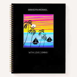 Geweldige en Schattige tropenvaren Notitieboek