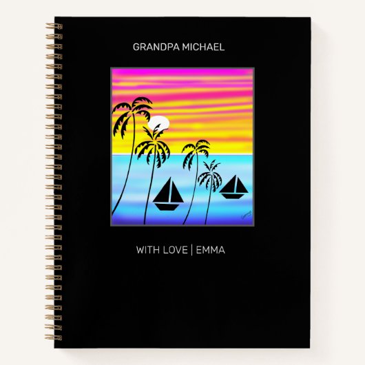 Geweldige en Schattige tropenvaren Notitieboek (Voorkant)