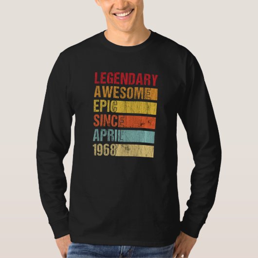 Geweldige epic sinds april 1968 ii T-shirt (Voorkant)