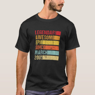Geweldige epic sinds maart 2005 Bi T-shirt