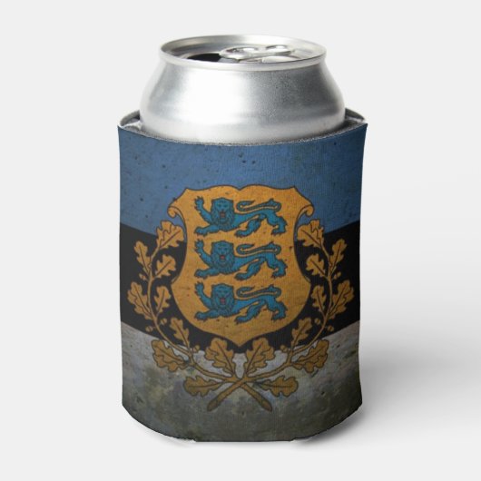 Geweldige Estland Koelbox! Blikjeskoeler (Blikje Voorkant)