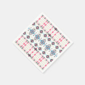 Geweldige etnische stammenpatroon servetten (Hoek)