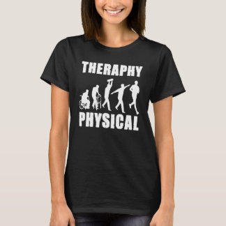 Geweldige evolutie van de fysieke therapie t-shirt