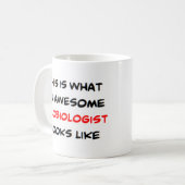 geweldige exobioloog koffiemok (Voorkant links)