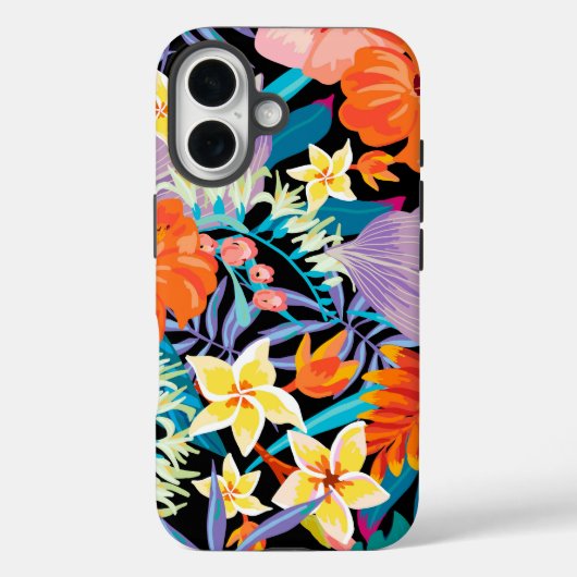 Geweldige exotische bloemen Case-Mate iPhone case (Achterkant)