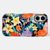 Geweldige exotische bloemen Case-Mate iPhone case (Achterkant (horizontaal))