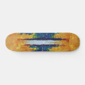 Geweldige extreme abstracte grafische vormgeving v persoonlijk skateboard (Horizontaal)