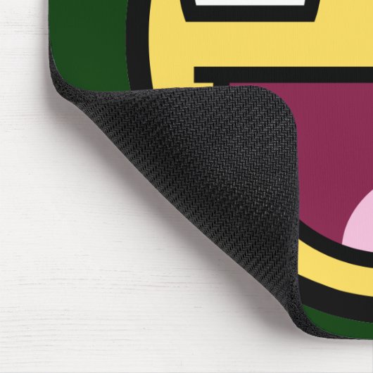 Geweldige Face Mousepad Muismat (Hoek)