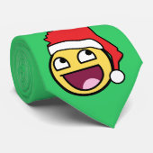 Geweldige Face Santa Stropdas (Opgerold)