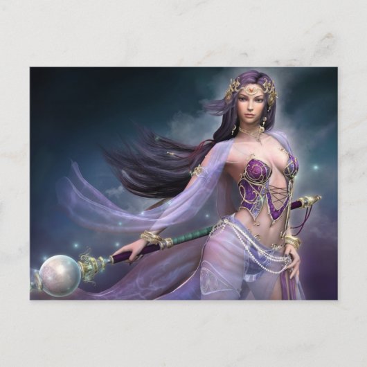 Geweldige fantasie briefkaart (Voorkant)