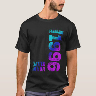 Geweldige februari 1996 Sinds 1996 Vintage 1996 Re T-shirt