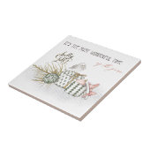 Geweldige feestdag kerst tegeltje (Zijkant)