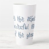 Geweldige feestdag latte mok (Voorkant)