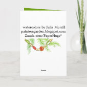 Geweldige Feestdagen Kaart (Achterkant)