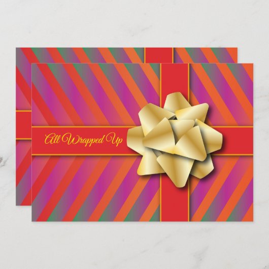 Geweldige Feestdagenkaart (Voorkant / Achterkant)