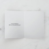 GEWELDIGE felicitatiekaart Kaart (Binnen)