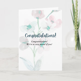 GEWELDIGE felicitatiekaart Kaart