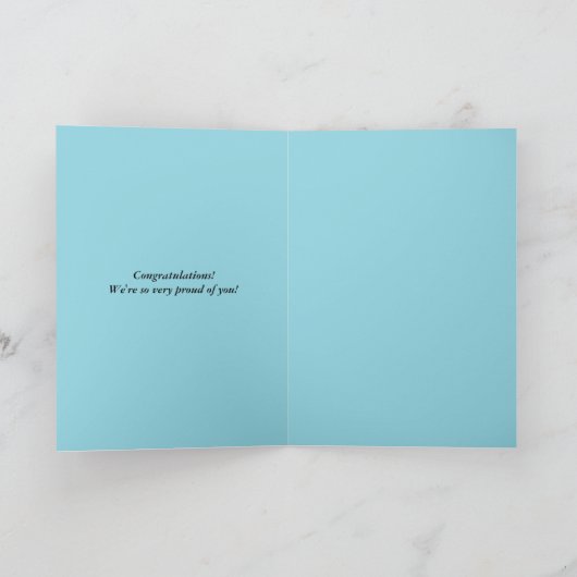 GEWELDIGE felicitatiekaart Kaart (Binnen)