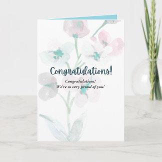 GEWELDIGE felicitatiekaart Kaart