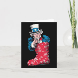Geweldige Festive Sok Met Sam En Ons Kleuren Voor  Kaart