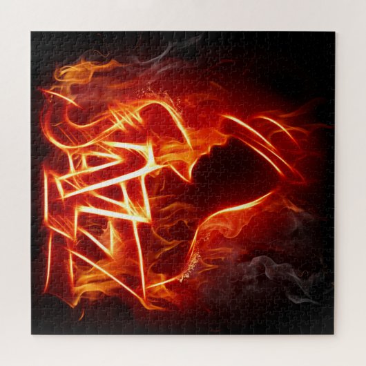 Geweldige Flaming Jazz Legpuzzel (Horizontaal)