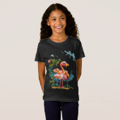 Geweldige Flamingo  T-shirt (Voorkant volledig)