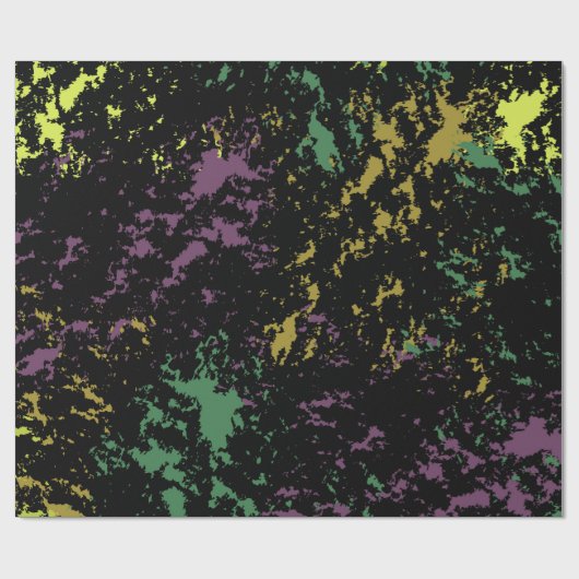 Geweldige Floral Pattern Cadeaupapier (Vlak)